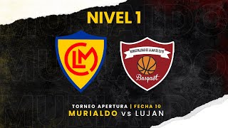 MURIALDO vs LUJAN  Nivel 1  Fecha 10 [upl. by Osmen]