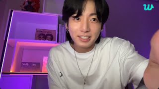 Eng sub BTS quotJUNGKOOKquot live on Weverse 20230805 [upl. by Terrena]