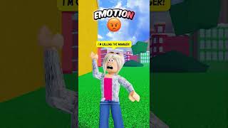 BLOX FRUITS BUT YOU HAVE TO FOLLOW YOUR EMOTION shorts [upl. by Zat]