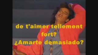 Stephanie di Monaco Ouragan Original Lyrics in FrenchSubtitulado Español Deejay Lovemaker [upl. by Kuo]