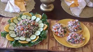 Ceviche de pescado Deliciosa Receta fish ceviche Maria Gonzalez [upl. by Theona]