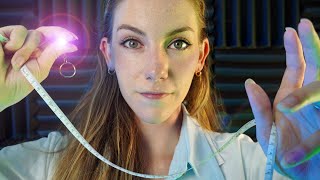 ASMR 🥼 Unspecified Examinations  Close Personal Attention Face Touching Measuring Focus amp Follow [upl. by Gellman]