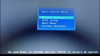 How to Enable advance bios settings Lenovo G580  Lenovo g580 Novo button menu boot [upl. by Yate]