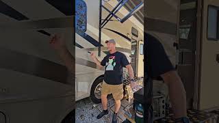 RV Propane Connection shorts rvliving propane motorhome camping [upl. by Ahsena142]