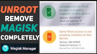 2021 Uninstall Magisk and Unroot using twrp [upl. by Grega]