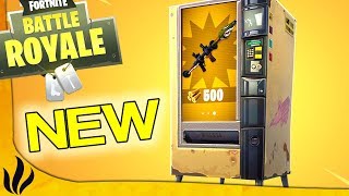 ON PASSE DANS PLUSIEURS SPOTS DE DISTRIBUTEURS AUTOMATIQUES  Fortnite Battle Royale [upl. by Aenitsirhc]