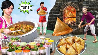 Garib Baap Tandoor Samosa Wala Vs Chana Chaat Masala Street Food Hindi Kahaniya Hindi Moral Stories [upl. by Maxentia243]