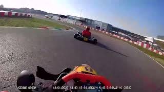 Karting wCarlos Sainz in Franciacorta  Kart KZ shifter [upl. by Hadrian638]