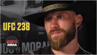 Donald Cerrone has a hunch he’ll fight for the title in September FULL  UFC 238  ESPN MMA [upl. by Stefanac]