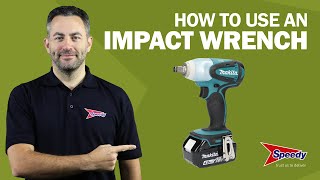 How to use an impact wrench  correctly and safely  Speedy Services [upl. by Tabbitha624]