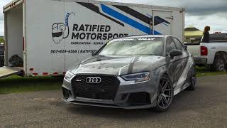 Ratified Motorsport RS3 Promo 9sec Street Car 900HP [upl. by Carlotta]