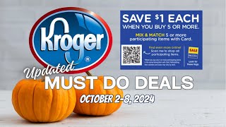 IBOTTA FREEBIE Kroger UPDATED Again Must Do Deals for 102108  Mega amp MORE [upl. by Old200]