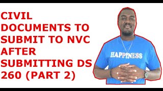 NVC CIVIL DOCUMENTS PART 2 I130 PROCESS 20 [upl. by Horan119]