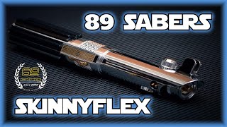 The BEST Replica Anakin Skywalker Lightsaber  Proffie Neopixel  89 Sabers Skinnyflex Review 4K [upl. by Yorel726]