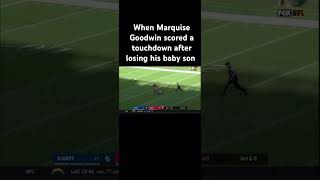 The time when Marquis Goodwin scored a touchdown after losing his baby son [upl. by Bowyer]