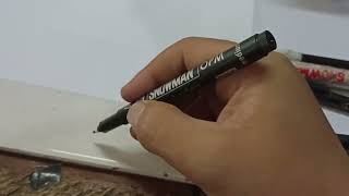 contoh pulpen dan spidol permanen [upl. by Pompei]