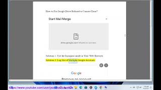 Fix Google Drive Refused to Connect Error 2023 Updated [upl. by Itteb959]