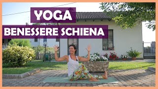 Benessere schiena  Lezione Yoga 30 minuti [upl. by Samuella300]