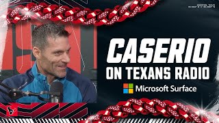 Texans Caserio on Packers Colts and what hes focused on right now [upl. by Domash14]