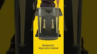 Rubbermaid Brute konténerek beépített légcsatornákkal capcut ytshorts rubbermaid [upl. by Weintrob]