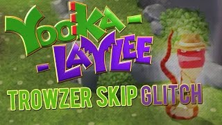 Yooka Laylee  Trowzer Skip Speedrun Tactic [upl. by Aisatsana]