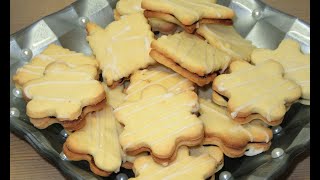 Delikatne ciasteczka maślanepiaskowe z powidłami przepyszne delicious cookies [upl. by Daune]