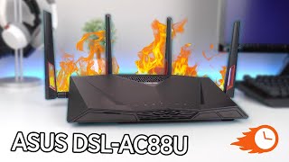 ASUS DSLAC88U ModemRouter incelemesi quotBroadcom yongalı hız canavarıquot [upl. by Nana682]