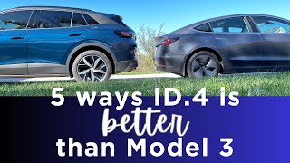 5 Ways The ID4 Is Better Than The Model 3 [upl. by Peters25]