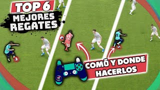 TOP SEIS REGATES EFECTIVOS PES 2021 👑⚽ ► EL 3 ESTA ROTO 🔥 [upl. by Danette]