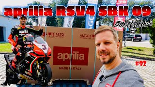 KICSOMAGOLÁS  aprilia RSV4 Factory SBK 09  Bemutató  összes RSV4 EVER [upl. by Trilby]