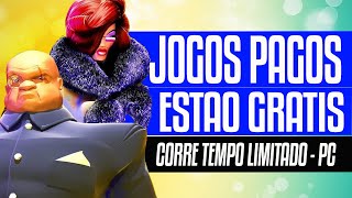 CORREEE 04 Jogos PAGOS que estão GRÁTIS Por Tempo LIMITADO PC [upl. by Bondy]