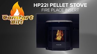 Comfortbilt Pellet Stove Insert HP22i Introduction [upl. by Asin689]