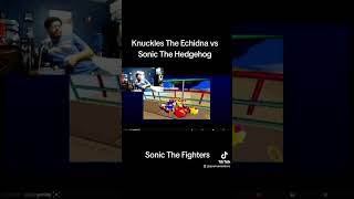 Knuckles The Echidna vs Sonic The Hedgehog  Sonic The Fighters PS3 [upl. by Nickolaus919]