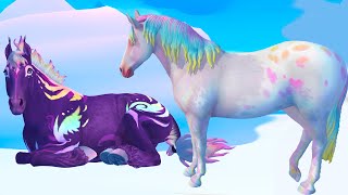 Catching NEW Rainbow Color Changing Magic Horses in Star Stable [upl. by Ikey]