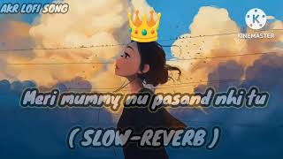 MUMMY NU PASAND  Slowed ampReverb New Punjabi Songe [upl. by Tevis]