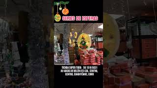 🟡​ series de esferas navideño series ventas moda lucesnavideñas [upl. by Timofei]