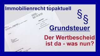 Den Grundsteuerwertbescheid richtig prüfen  Tutorial [upl. by Aldercy]