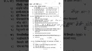 standard 5th Hindi 1st unit test sample question paper 2024 Maharashtra State board [upl. by Veedis21]