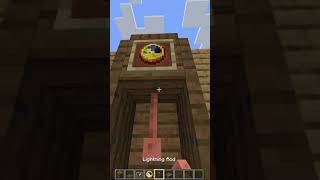 Grandfather Clock  Minecraft Mini Build Hack [upl. by Anyal]