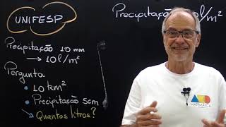 Quando se diz que numa determinada região a precipitação pluviométrica UNIFESP  Prof Fernão [upl. by Bromleigh]