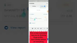 Fake Profit Positions on Zerodha shorts [upl. by Oneg]