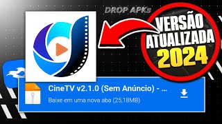 NOVO MELHOR ATUALIZAÇÃO DO CINE TV 210 VERSÃO 2024  ANÁLISE REVIEW [upl. by Nivaj]