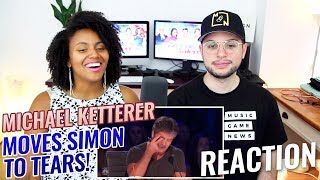 Michael Ketterer  Simon Cowell BREAKS DOWN Crying On Live TV  Americas Got Talent 2018  REACTION [upl. by Nwahsem]