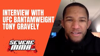 Interview with UFC Bantamweight Tony Gravely [upl. by Merriman]