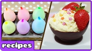 Learn how to make Balloon Chocolate Bowls  Quick and Easy Recipes by Hoopla Recipes [upl. by Euqinad]