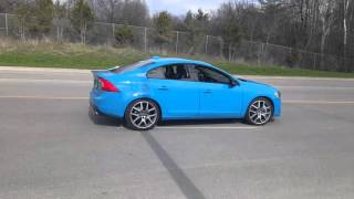 2016 Volvo S60 Polestar with Ferrita 35quot Downpipe Open Valves off the line [upl. by Ruenhs]