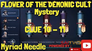 MIR4 MYRIAD NEEDLE FLOWER OF THE DEMONIC CULT QUEST  CLUE 10 to 11 [upl. by Terza171]