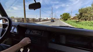 1997 Land Rover Defender 90 Interior Driving [upl. by Rudyard]