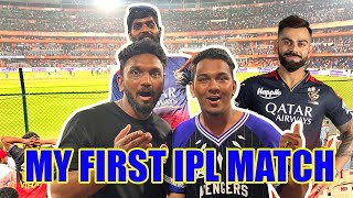 My FIRST IPL Cricket Match RCB vs SRH  Warangal Diaries Team [upl. by Damour]