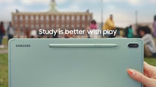 Study is Better With Play  Galaxy Tab S7 FE  Samsung [upl. by Icyaj957]